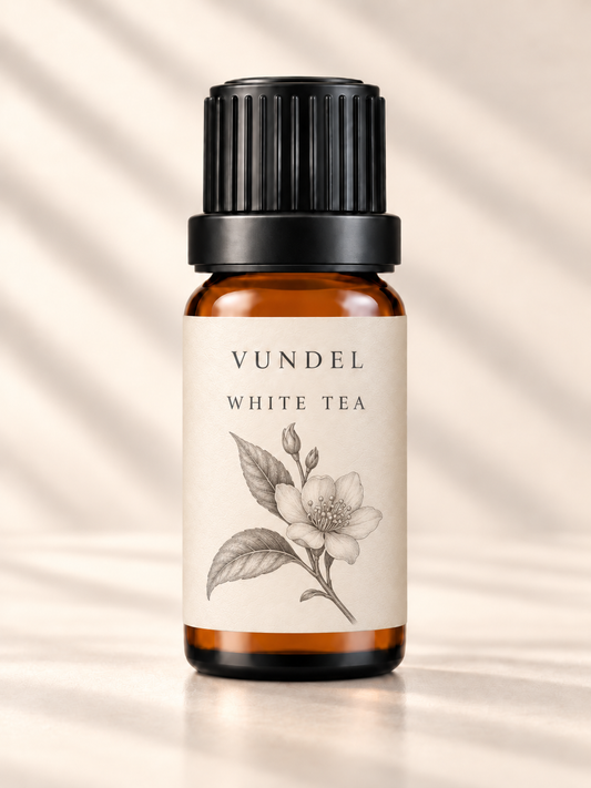 VUNDEL White Tea 10ml fragrance oil for waterless diffusers